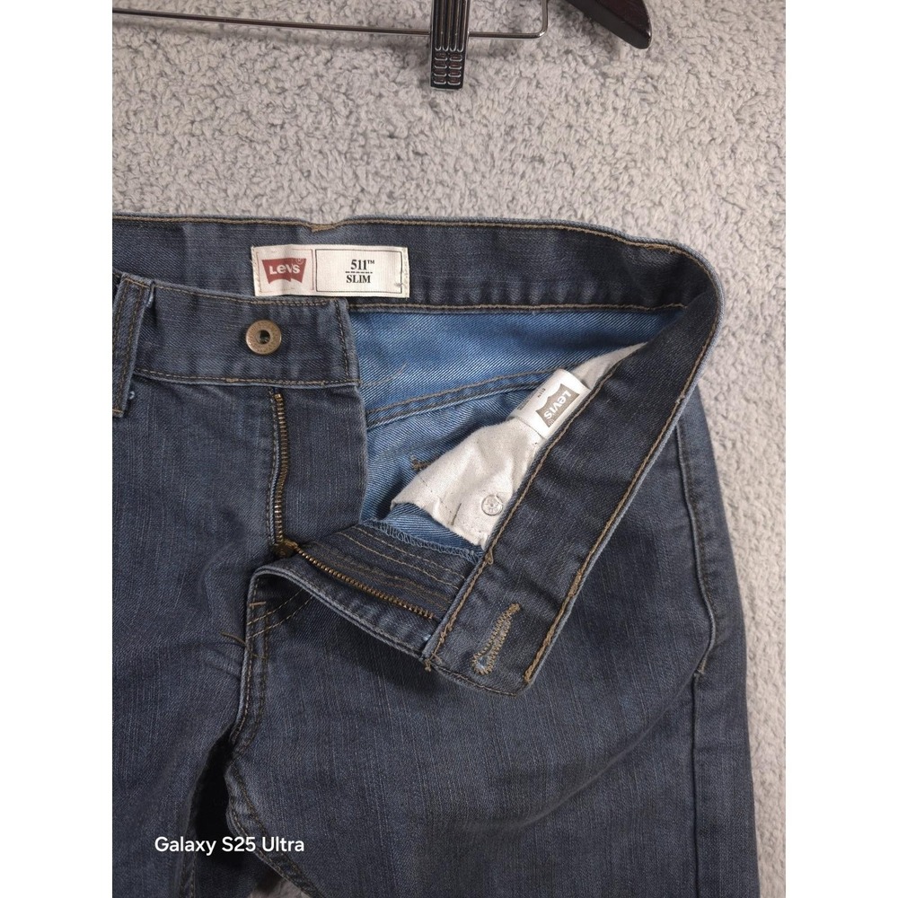 Levis 511 Jeans Women's 18‎ Reg Slim Fit Blue 29x29